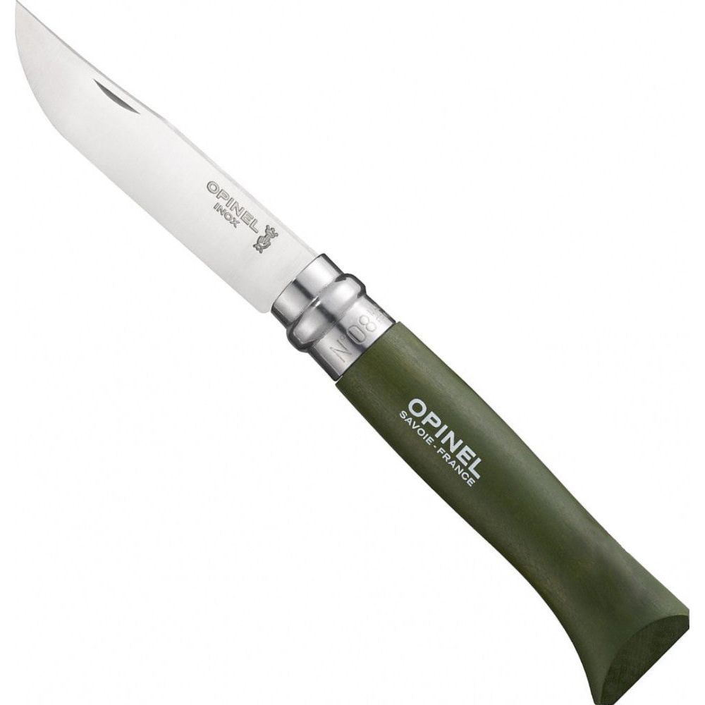 Opinel N°08 Blisterio spalvos rankena (yra 3 spalvų)