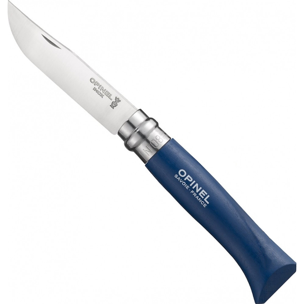 Opinel N°08 Blisterio spalvos rankena (yra 3 spalvų)