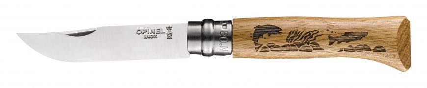 Opinel N°08 roostevabast terasest loomakujuline