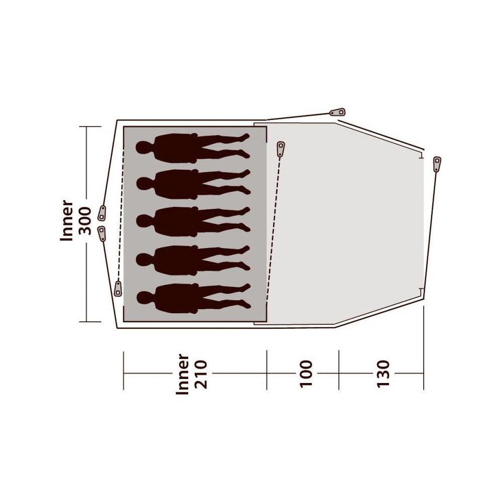 Outwell Cloud 5 Plus