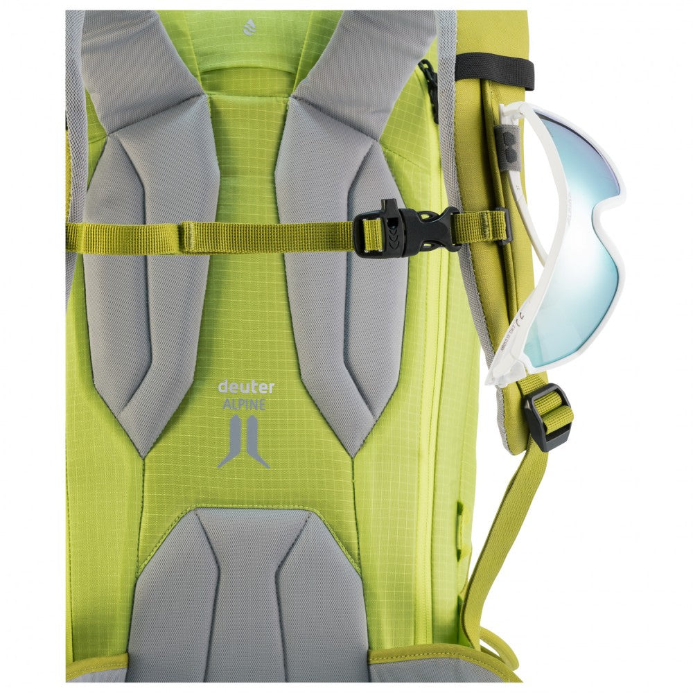 Deuter Freerider Pro 34+ (pieejama oranža/zaļa)