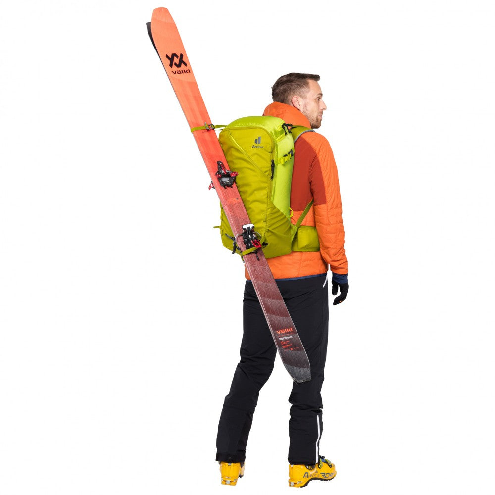 Deuter Freerider Pro 34+ (pieejama oranža/zaļa)