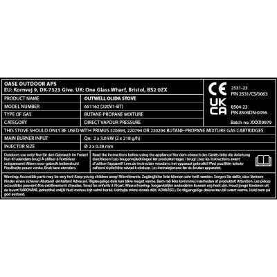 Outwell Olida viryklė