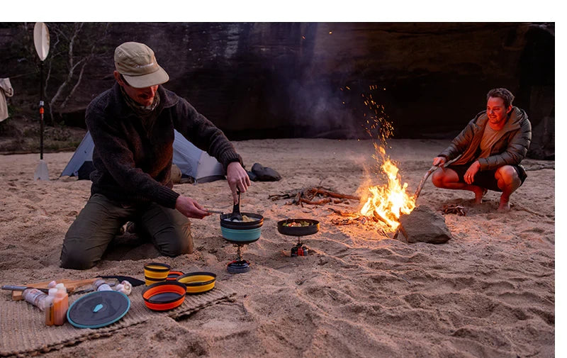 Sea To Summit Frontier Ultralight Collapsible Dinnerware Set - 6pc