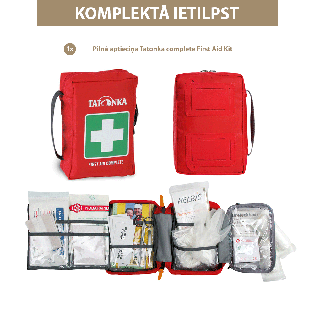 Hädaolukorra kott (täielik komplektatsioon)