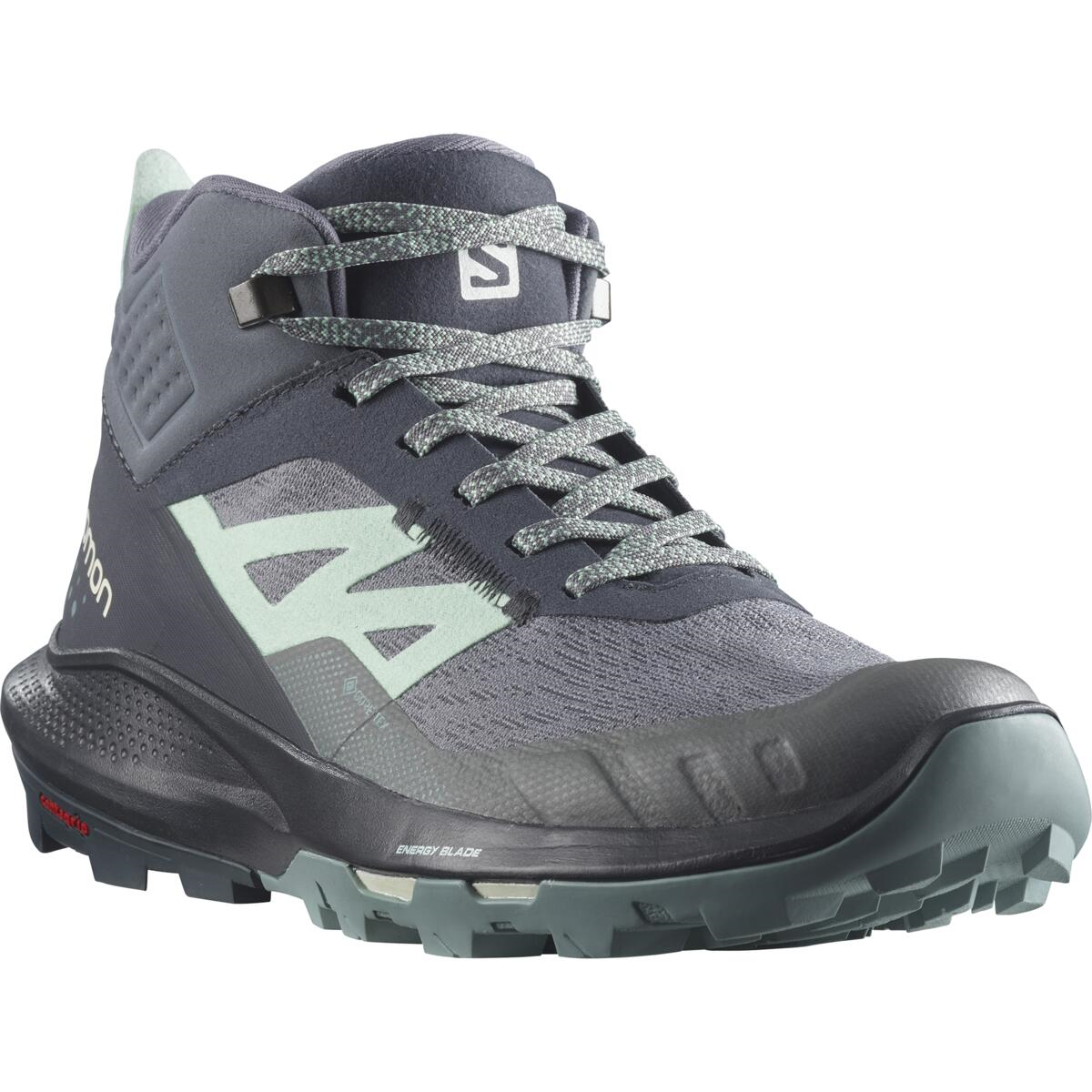 SALOMON apavi Outpulse Mid GTX W grey/light blue/black