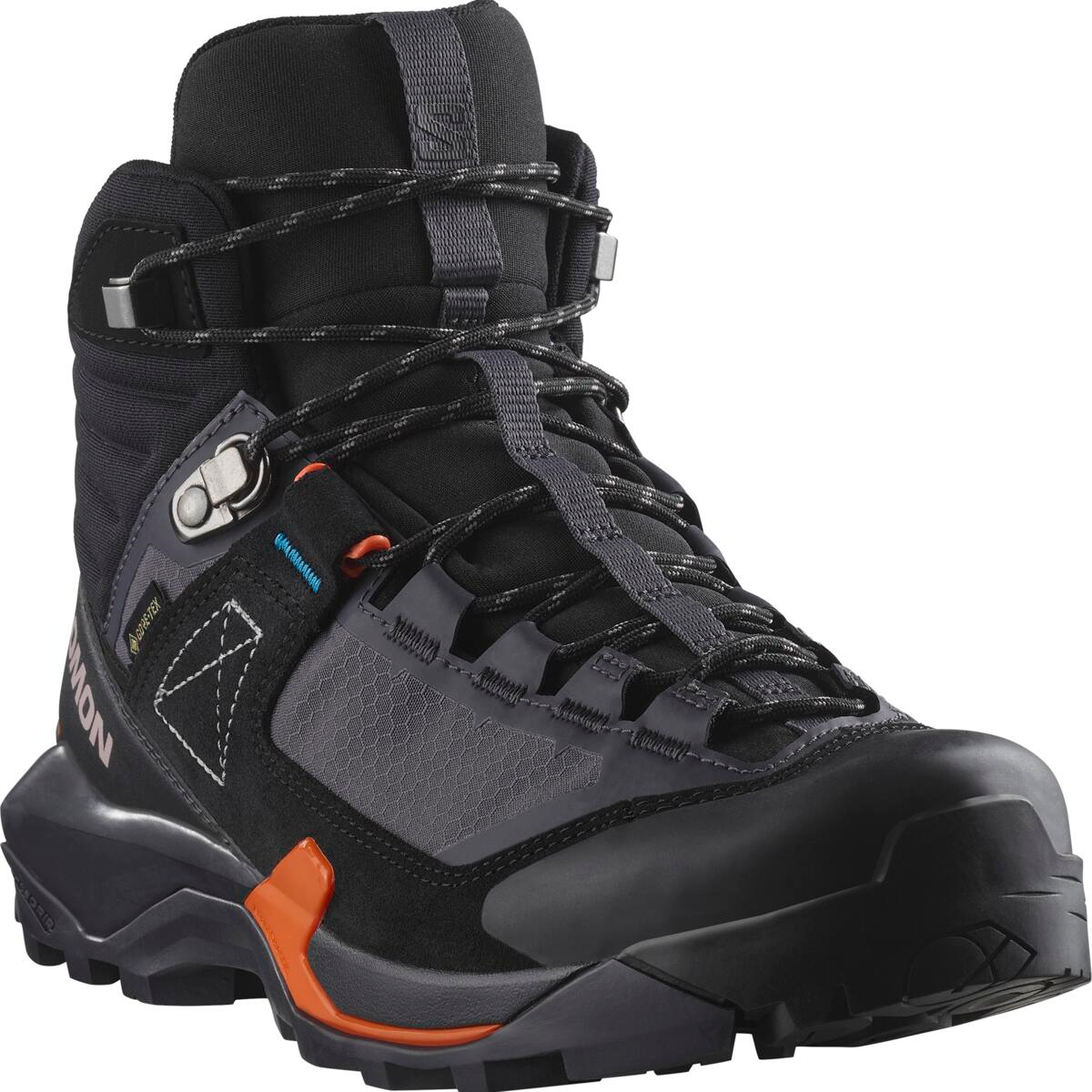 SALOMON apavi X Ultra Alpine Mid GTX W black/grey/orange