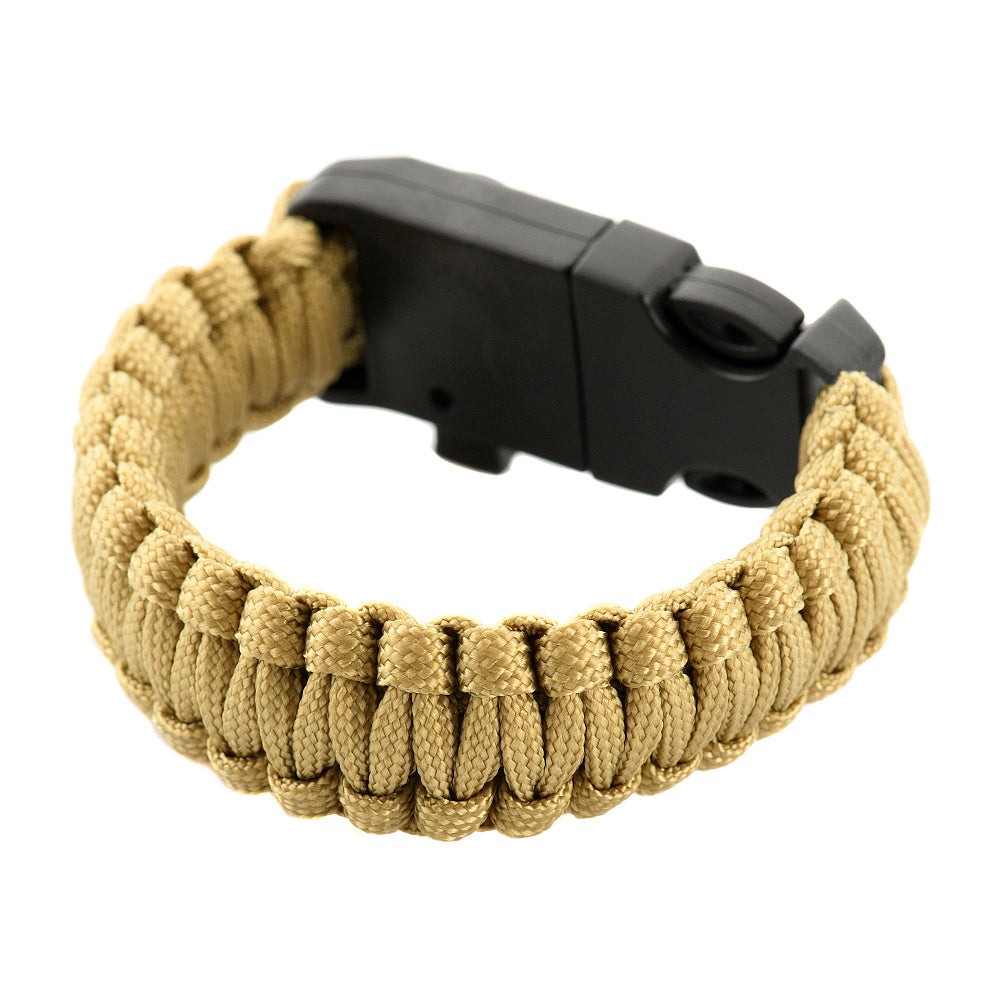 M-Tac paracord bracelet ar krama šķiltavām, kompasu un svilpi