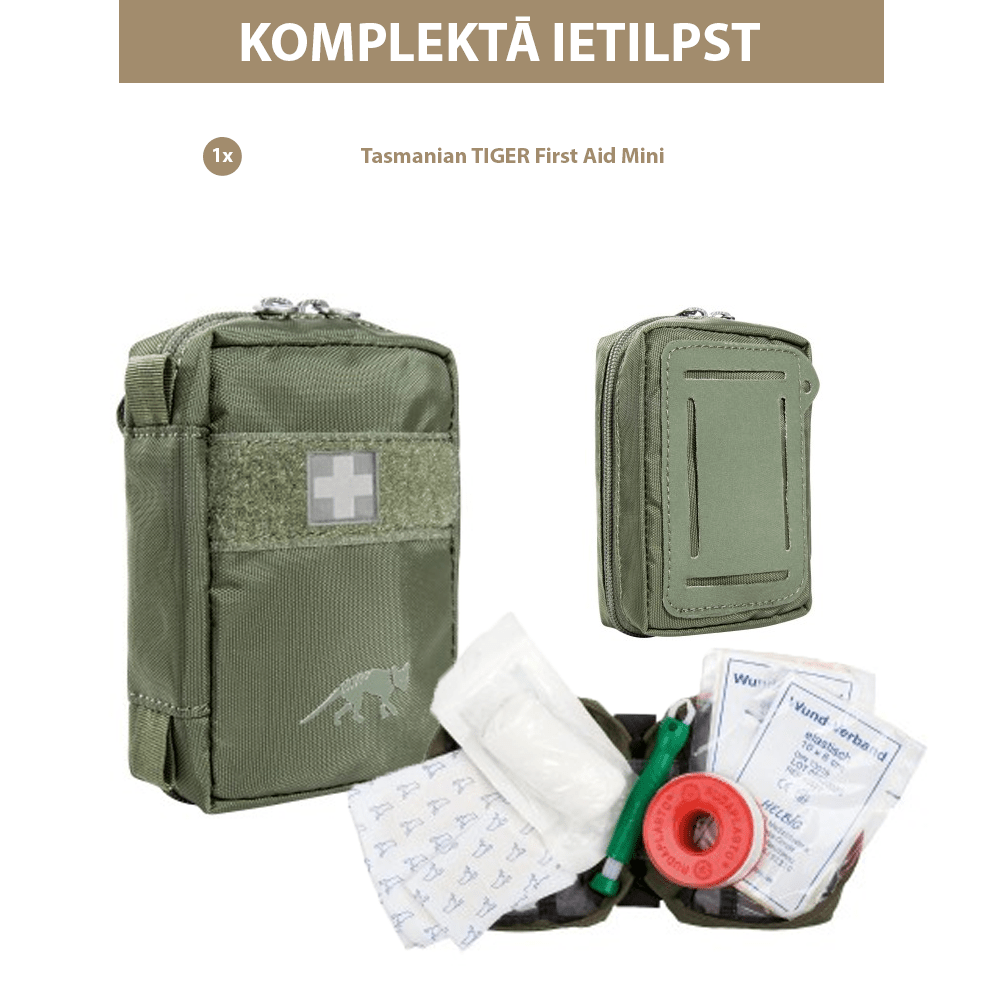 Ārkārtas gadījumu soma (Pilnā komplektācija)(ar nepilno aptieciņu) - DABAI.LV