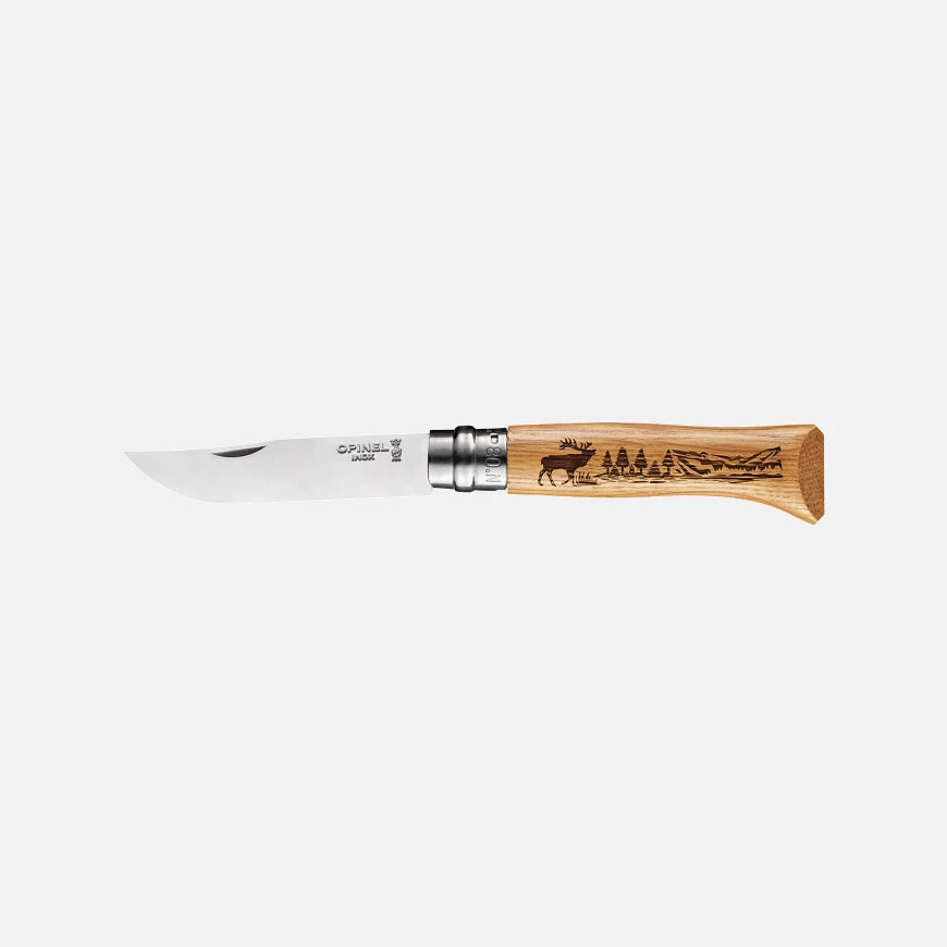Opinel N°08 Stainless Steel Animal