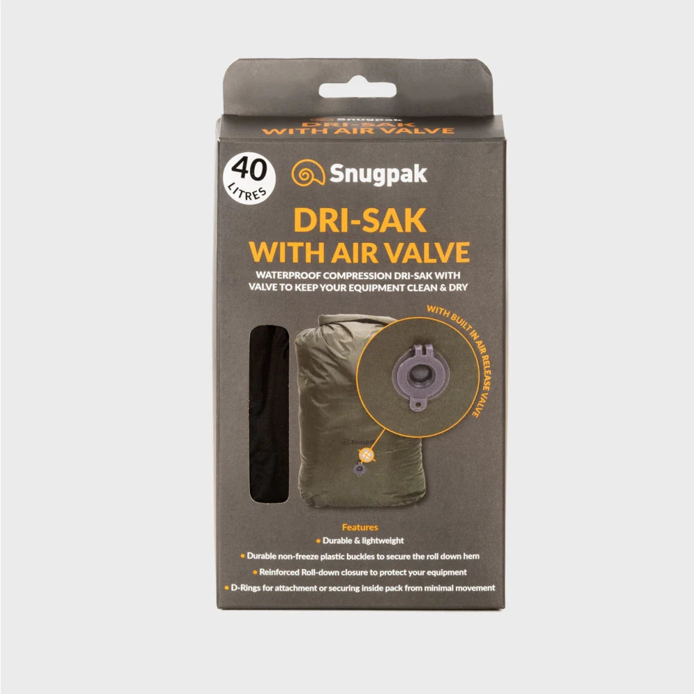 Snugpak Dri-Sak su oro vožtuvu 40L