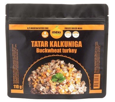 MEKI Griķi ar tītaru 110g - DABAI.LV