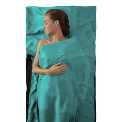 Sea To Summit Silk Stretch Liner - Traveller (with Pillow slip) - DABAI.LV