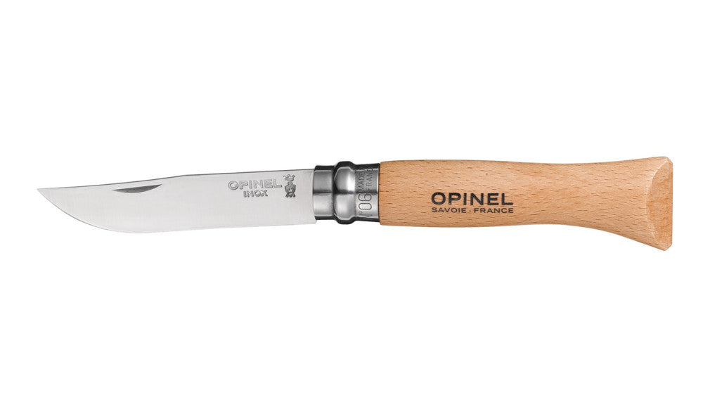 Opinel Blister nerūdijančio plieno bukas (galimi įvairių dydžių)