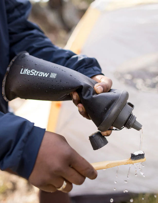 LifeStraw Peak Series kokkupandav pigistatav pudel 650ml