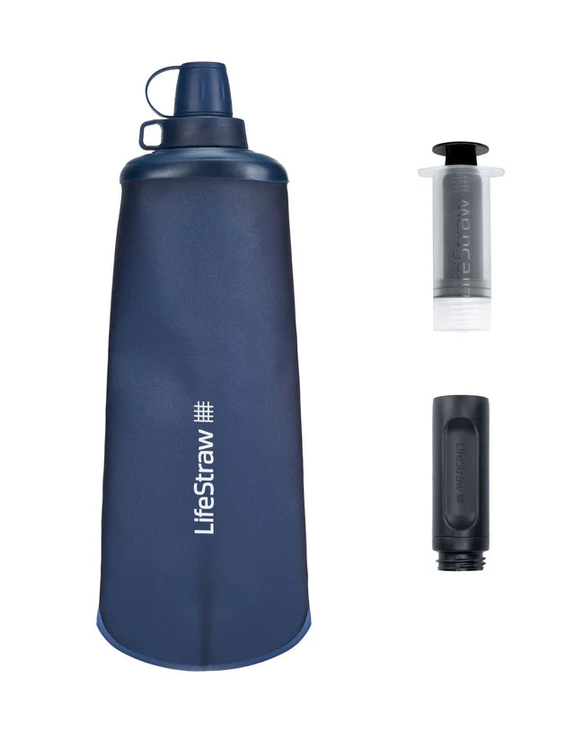LifeStraw Peak Series kokkupandav pigistatav pudel 650ml