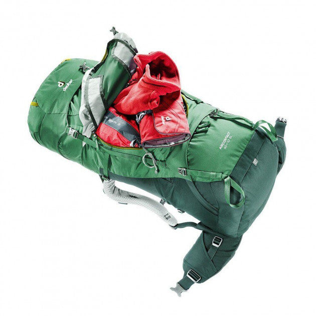 Deuter Aircontact 60+10 SL (pieejama zila vai zaļa)