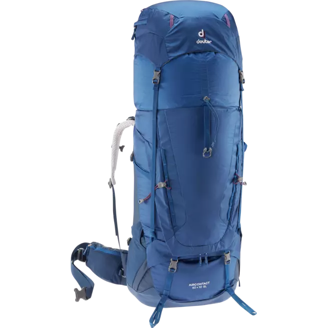Deuter Aircontact 60+10 SL (pieejama zila vai zaļa)