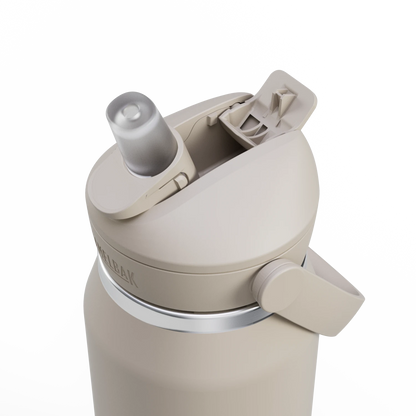 CamelBak Thrive™ Flip Straw 1L Bottle, Insulated Stainless Steel