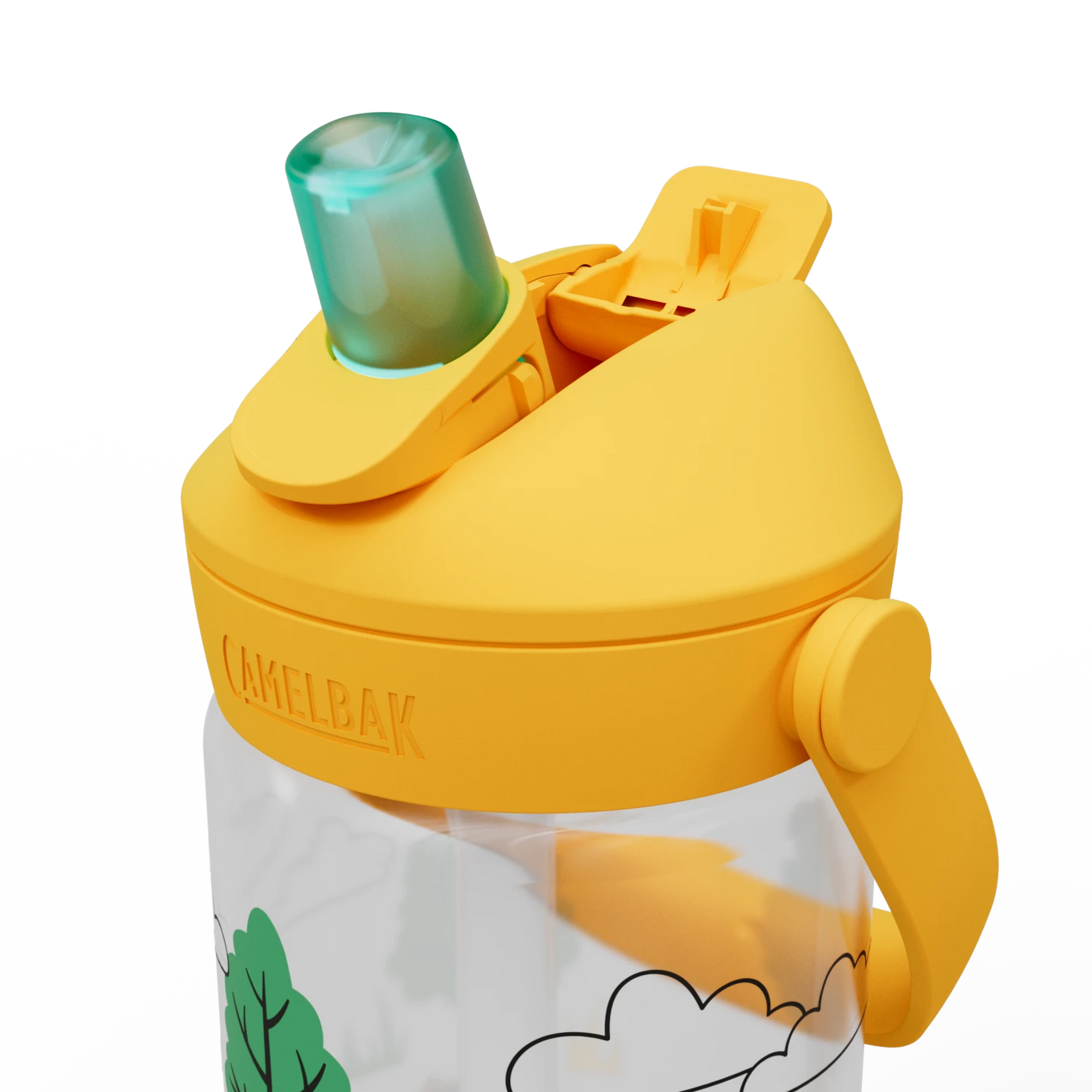 CamelBak Thrive™ Flip Straw Kids 400 ml gertuvė iš Tritan™ Renew medžiagos