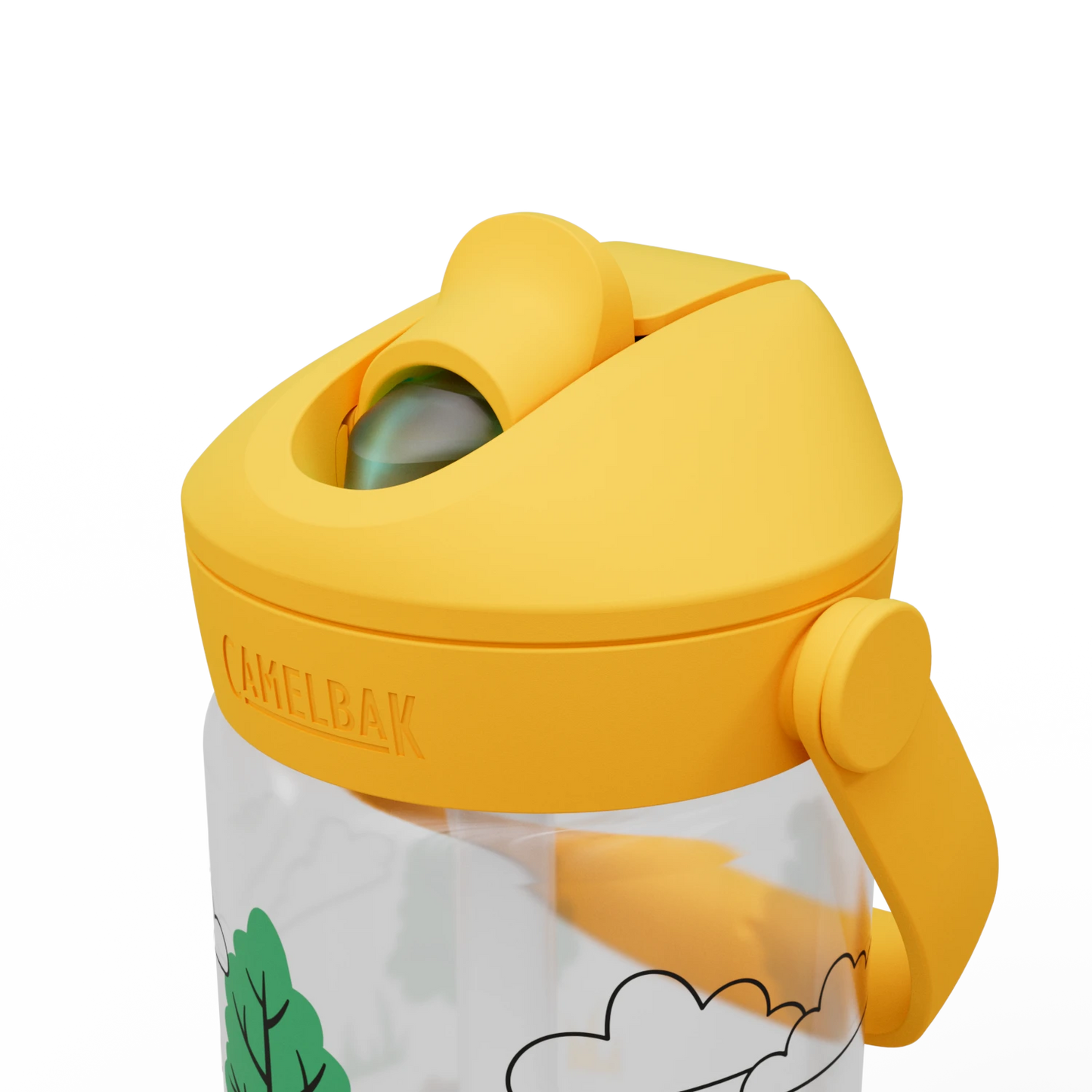 CamelBak Thrive™ Flip Straw Kids 400 ml gertuvė iš Tritan™ Renew medžiagos