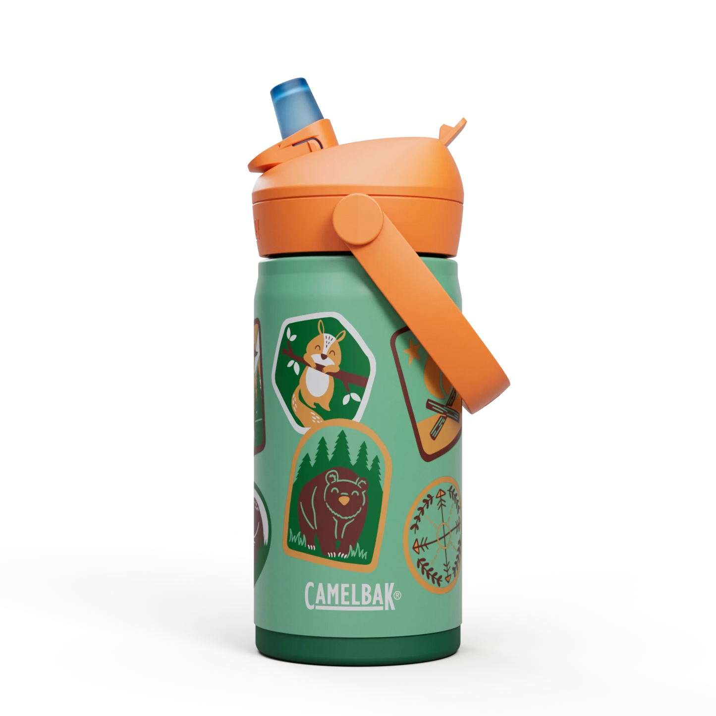 CamelBak Thrive™ Flip Straw Kids 400 ml gertuvė iš Tritan™ Renew medžiagos