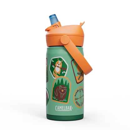 CamelBak Thrive™ Flip Straw Kids 400 ml gertuvė iš Tritan™ Renew medžiagos