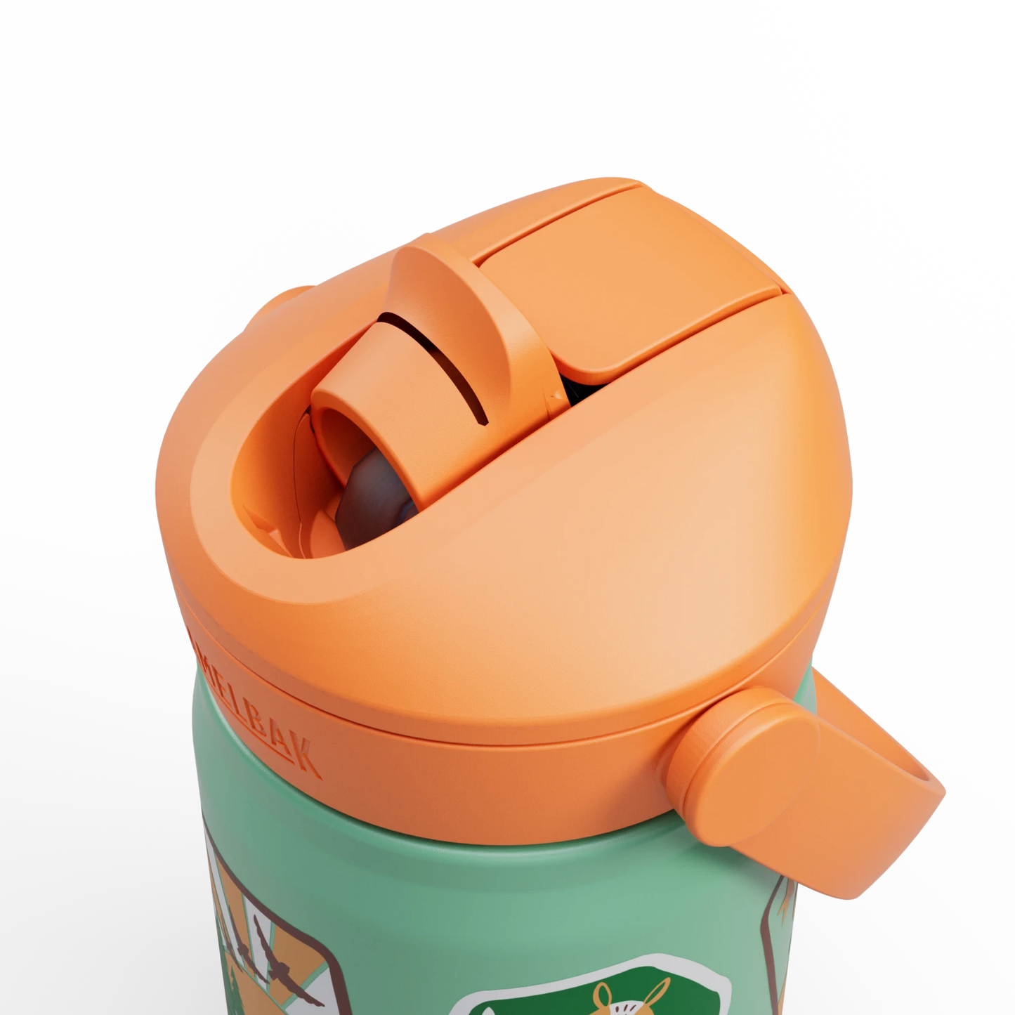 CamelBak Thrive™ Flip Straw Kids 400 ml gertuvė iš Tritan™ Renew medžiagos