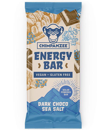 Chimpanzee Energy Bar Dark Chocolate & Sea Salt
