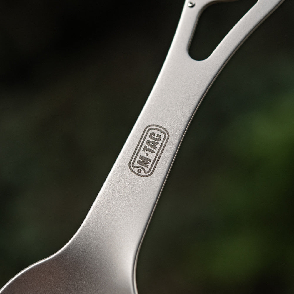 M-Tac Spork Cutlery set with a Carabiner
