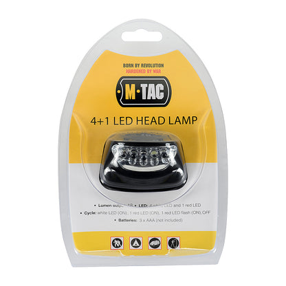 M-Tac 4+1 LED pealamp