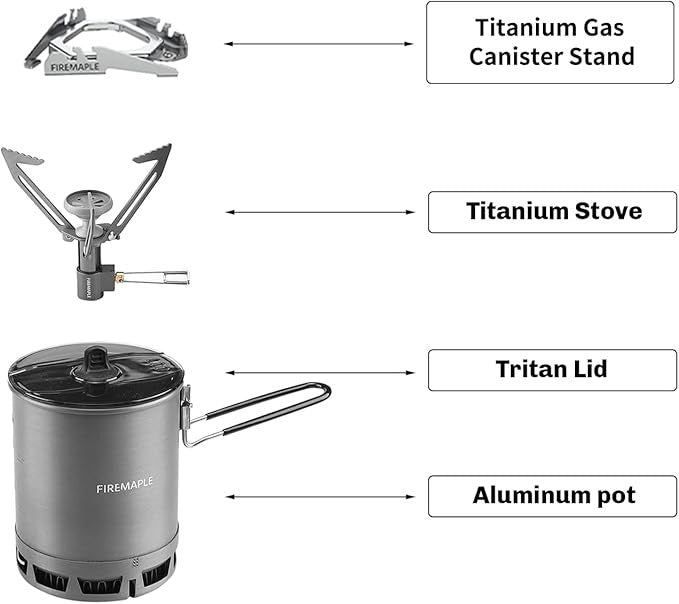 Fire-Maple Petrel G3 Ultralight Cooking System 600 ml