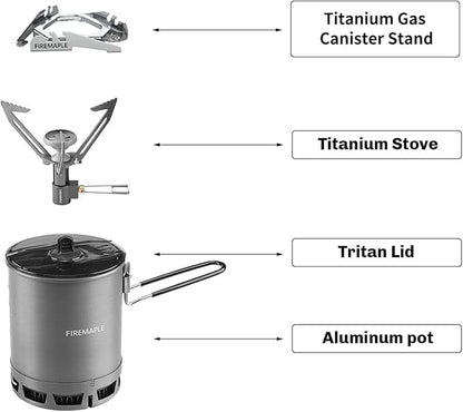 Fire-Maple Petrel G3 Ultralight Cooking System 600 ml