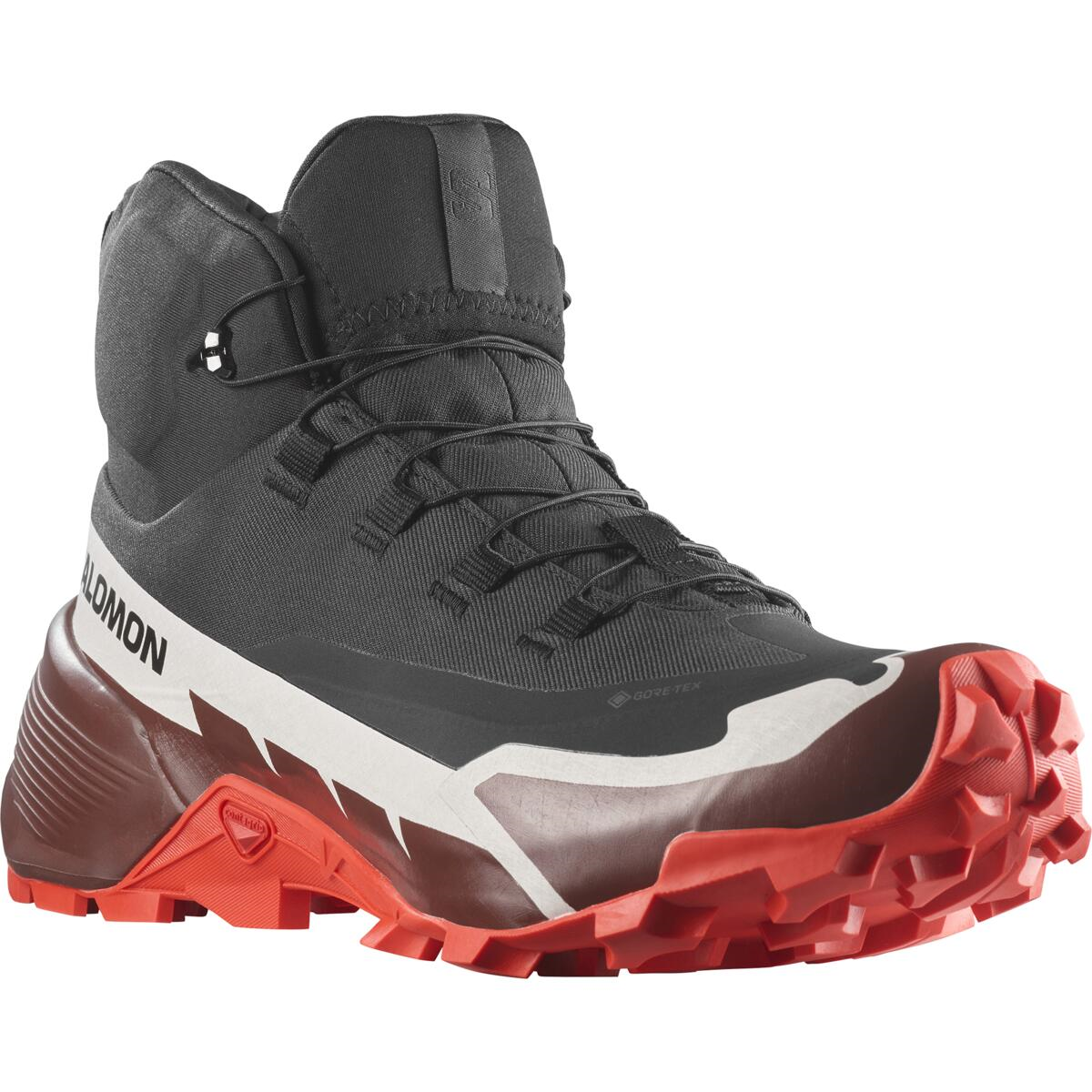 SALOMON apavi Cross Hike Mid GTX 2 black/brown/red