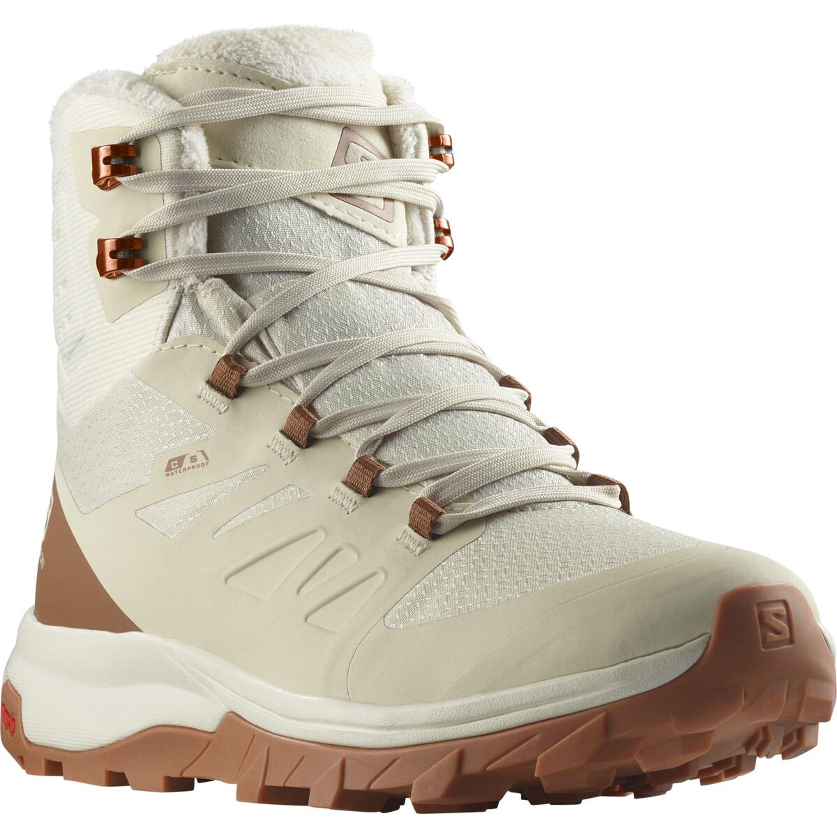 SALOMON apavi Outblast TS CS WP W white/brown