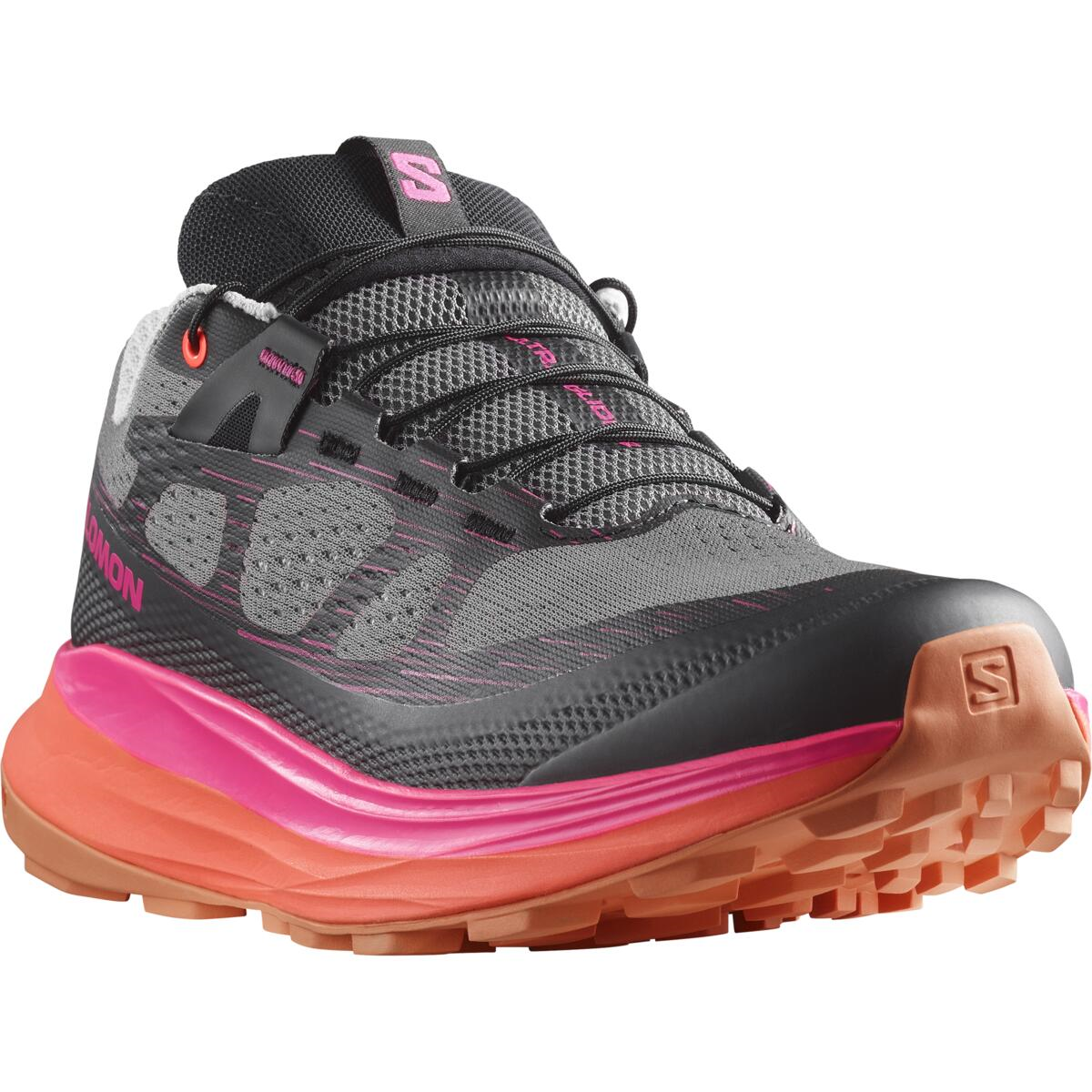 SALOMON apavi Ultra Glide 2 W black/pink/orange