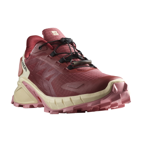 SALOMON apavi Supercross 4 GTX W dark red/beige