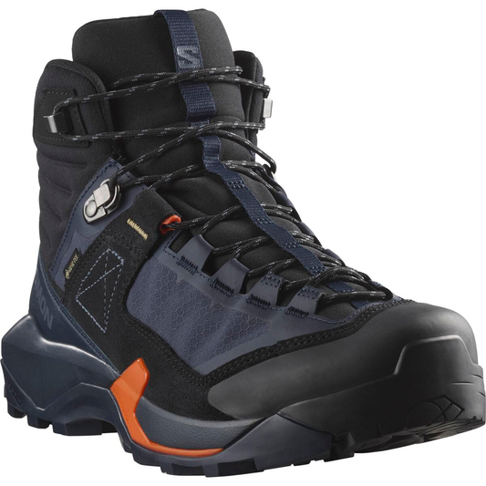 SALOMON apavi X Ultra Alpine Mid GTX black/dark blue/orange