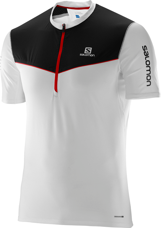 SALOMON T-krekls Fast Wing HZ Tee white/black