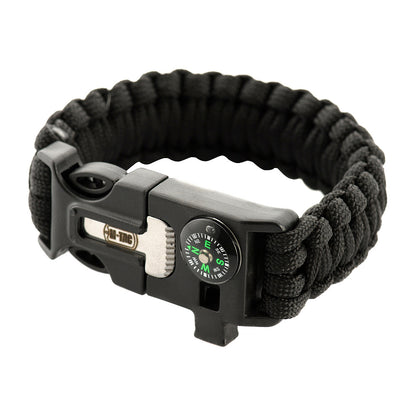 M-Tac paracord bracelet ar krama šķiltavām, kompasu un svilpi