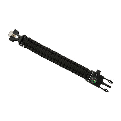 M-Tac paracord bracelet ar krama šķiltavām, kompasu un svilpi