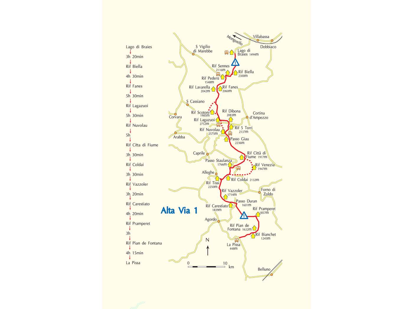 Alta Via 1 - Trekking in the Dolomites (ENG) - DABAI.LV