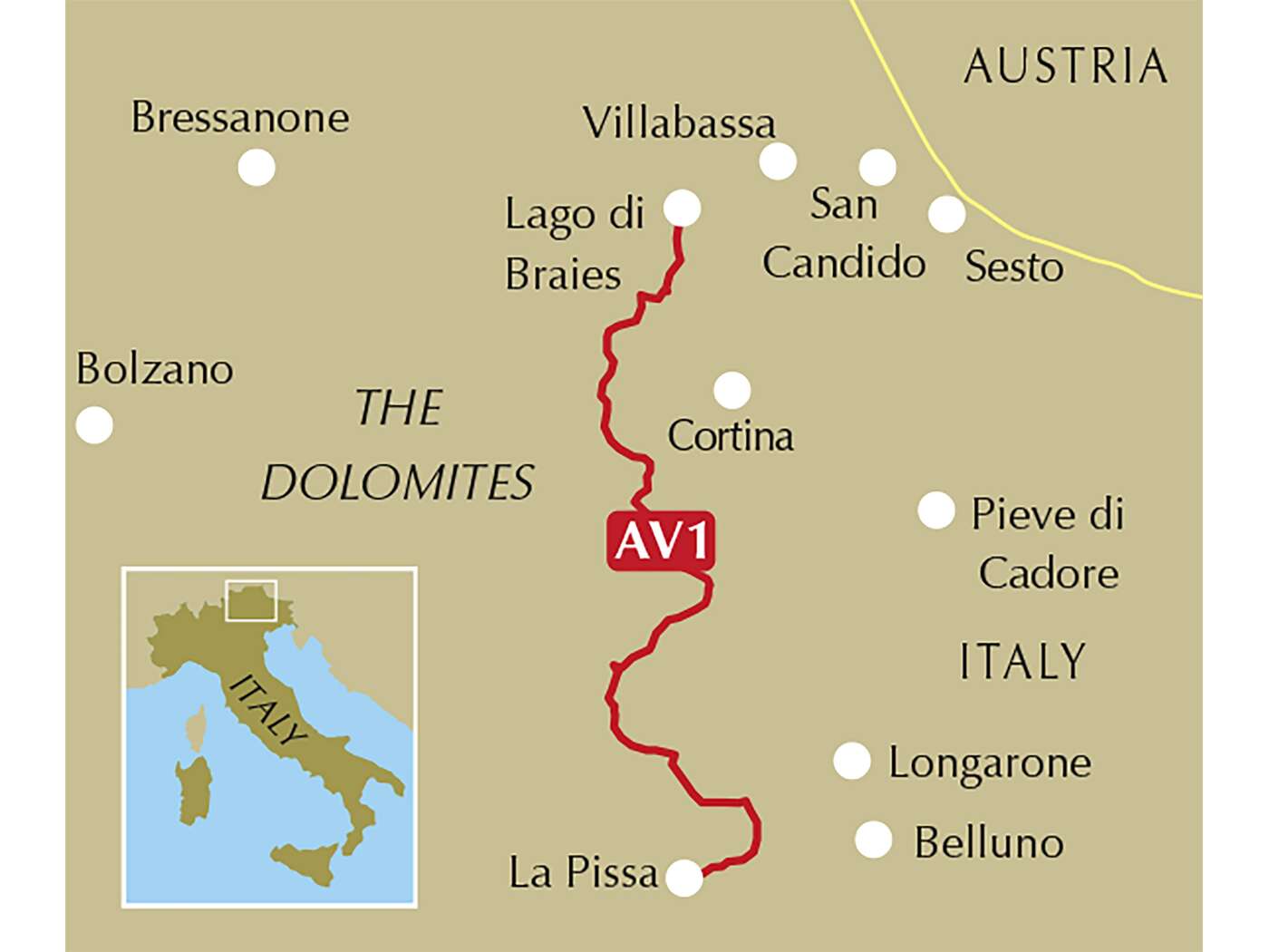 Alta Via 1 - Trekking in the Dolomites (ENG) - DABAI.LV