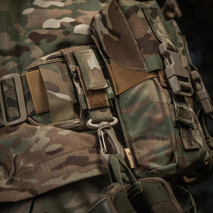 M - Tac MOLE Velcro stiprinājums ar karabīni - DABAI.LV