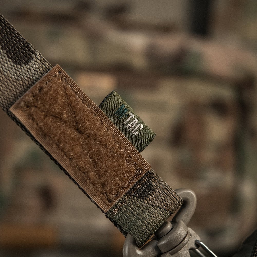 M - Tac MOLE Velcro stiprinājums ar karabīni - DABAI.LV
