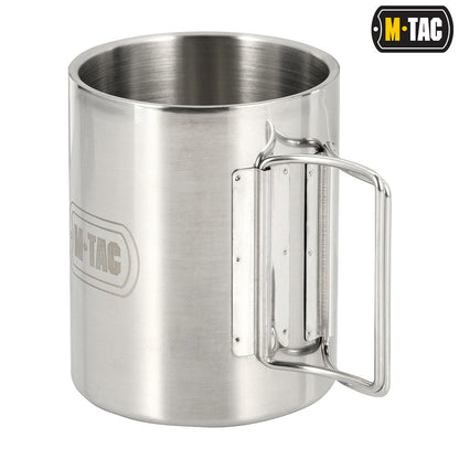 M - Tac Thermo Mug with Folding Handle - DABAI.LV