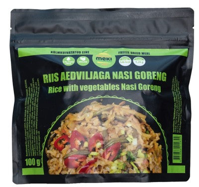MEKI ryžiai su daržovėmis Nasi Goreng 100g