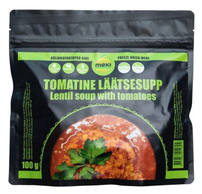 MEKI Pomidorų-lęšių sriuba 100g