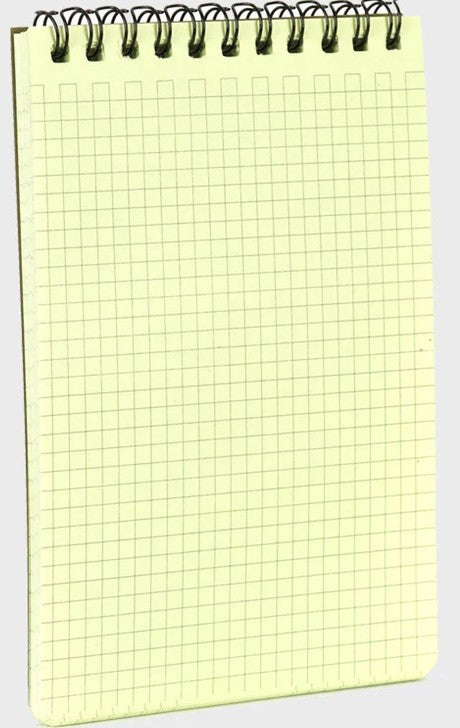 Snugpak Water Resistant Notebook (Olive)