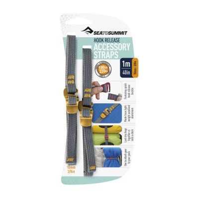 Sea To Summit StS Accessory Strap w. Hook Buckle 10mm Webbing - 1.0m - DABAI.LV